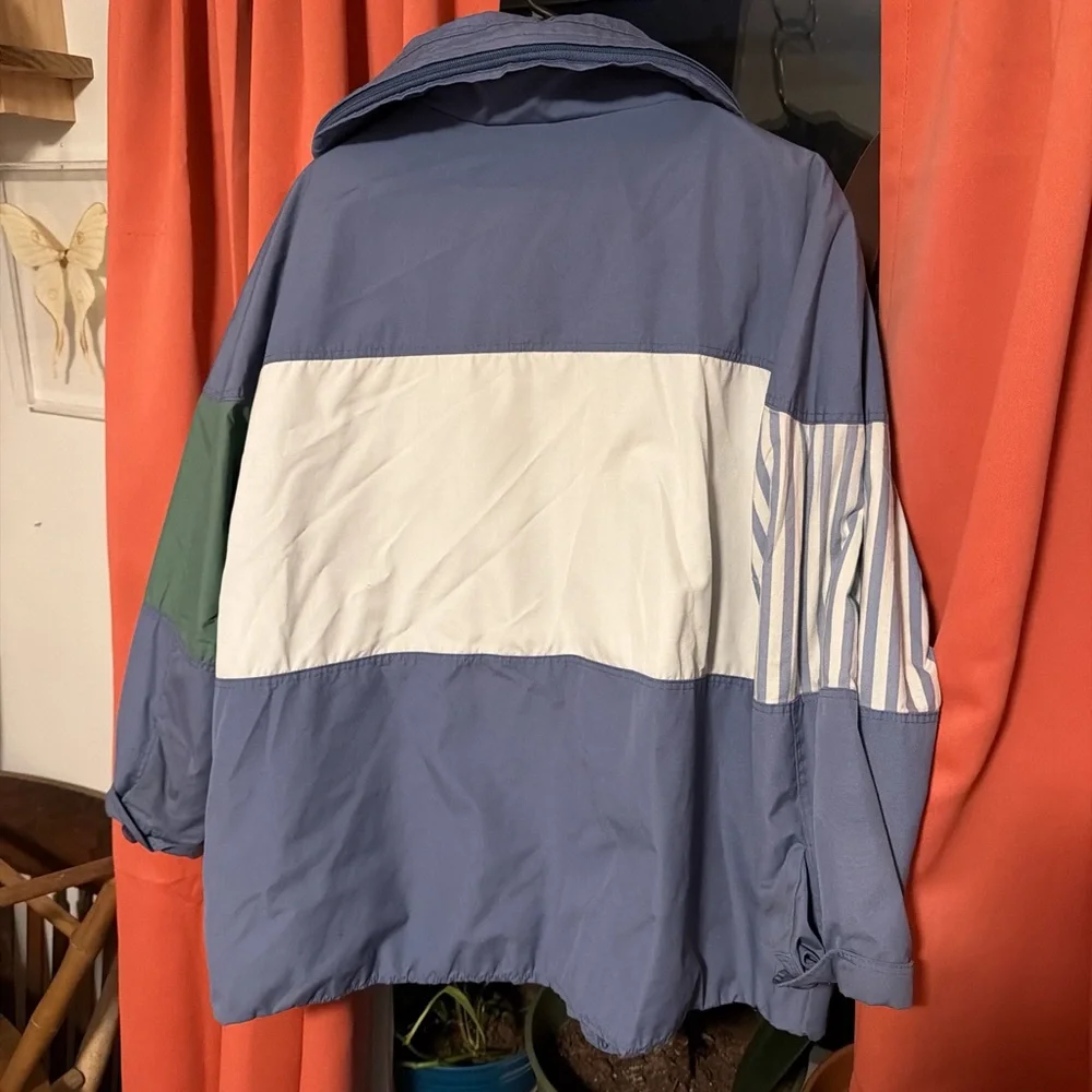 Colorblock Patchwork Jacket - Picture 2 of 3